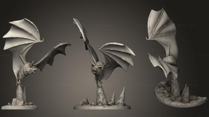 Figurines heroes, monsters and demons (Sword amp Sorcery4, STKM_1267) 3D models for cnc